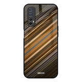 Diagonal Slash Pattern Realme 7 Glass Back Cover Online
