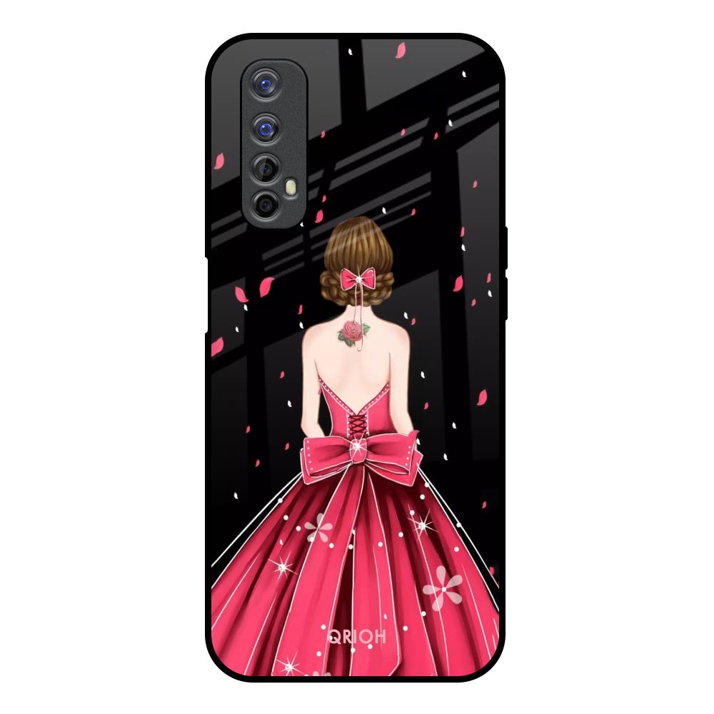 Fashion Princess Realme 7 Glass Back Cover Online