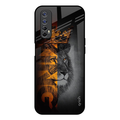 King Of Forest Realme 7 Glass Back Cover Online