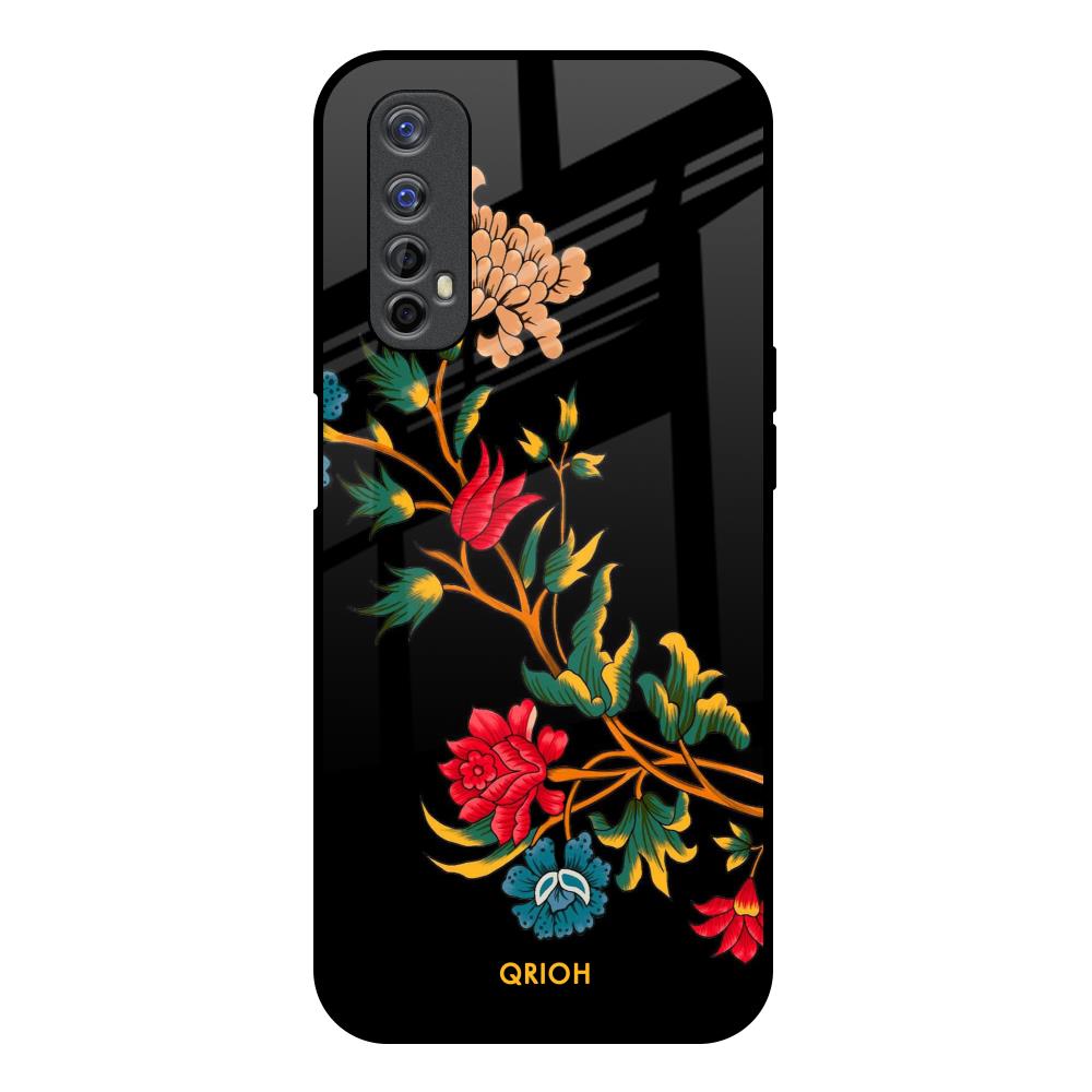 Dazzling Art Realme 7 Glass Back Cover Online