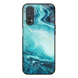 Sea Water Realme 7 Glass Back Cover Online