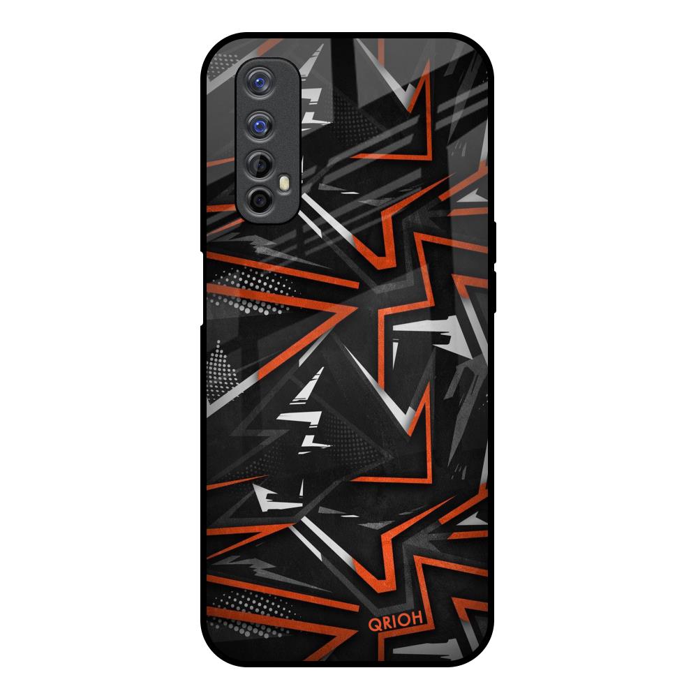Vector Art Realme 7 Glass Back Cover Online