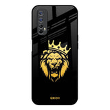 Lion The King Realme 7 Glass Back Cover Online