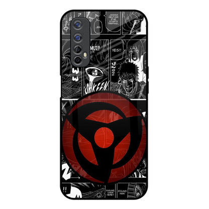 Sharingan Realme 7 Glass Back Cover Online