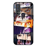 Anime Eyes Realme 7 Glass Back Cover Online