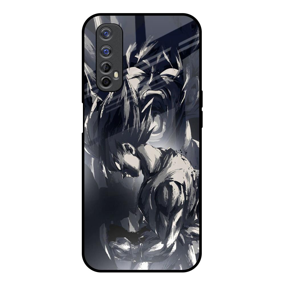 Sketch Art DB Realme 7 Glass Back Cover Online