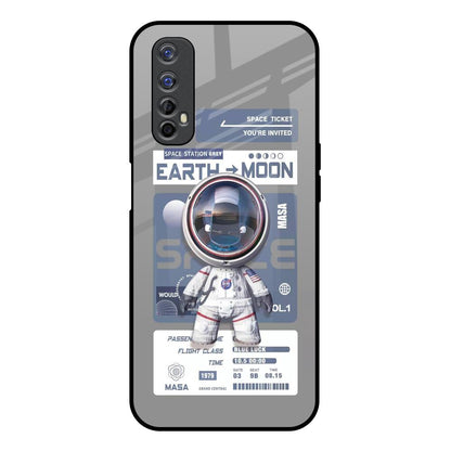 Space Flight Pass Realme 7 Glass Back Cover Online