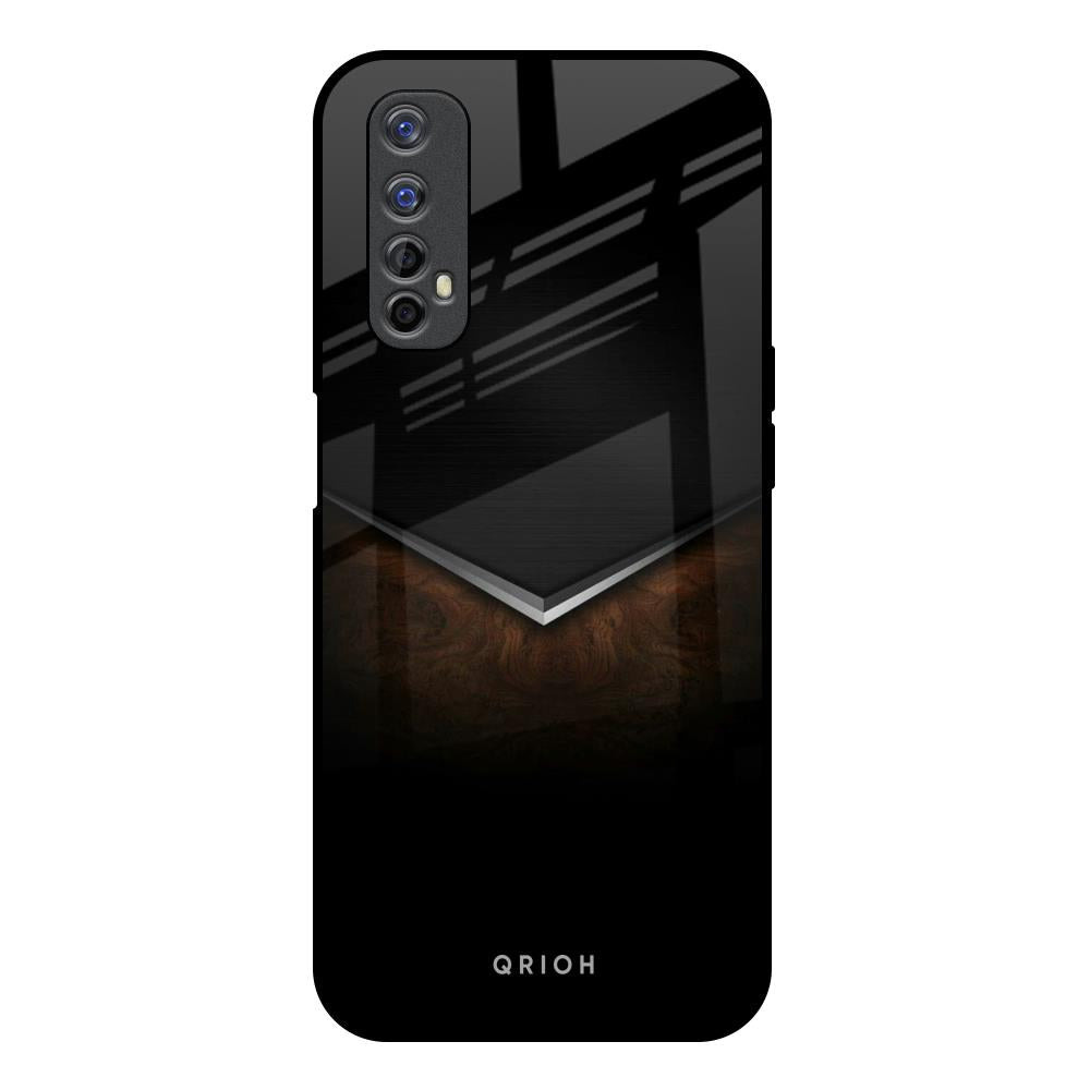 Dark Walnut Realme 7 Glass Back Cover Online