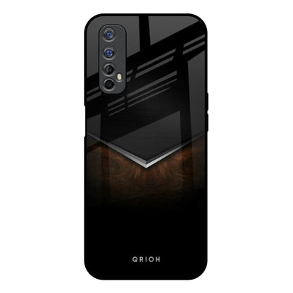 Dark Walnut Realme 7 Glass Back Cover Online