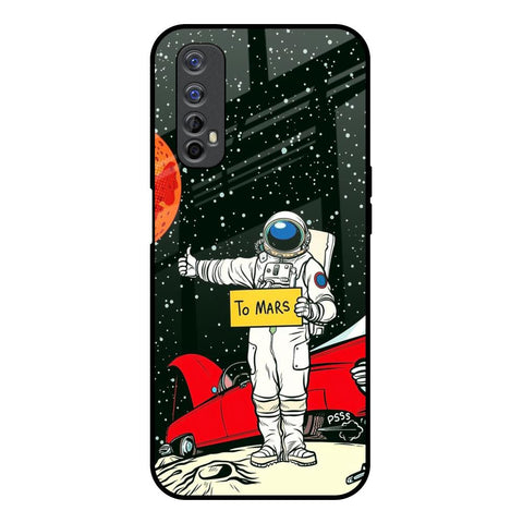 Astronaut on Mars Realme 7 Glass Back Cover Online