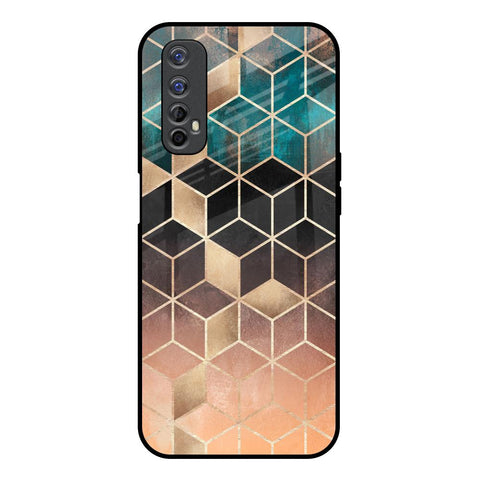 Bronze Texture Realme 7 Glass Back Cover Online