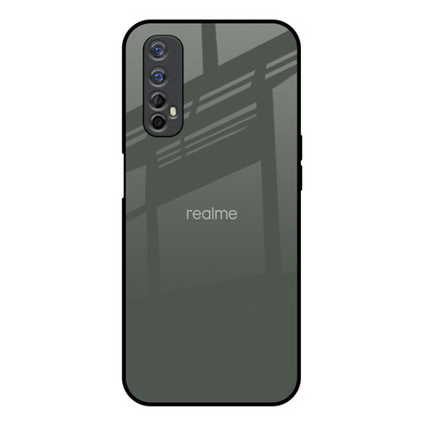 Charcoal Realme 7 Glass Back Cover Online