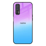 Unicorn Pattern Realme 7 Glass Back Cover Online