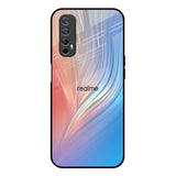 Mystic Aurora Realme 7 Glass Back Cover Online