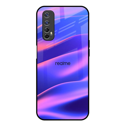 Colorful Dunes Realme 7 Glass Back Cover Online