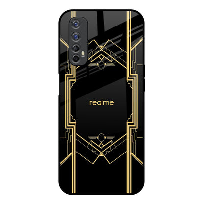 Sacred Logo Realme 7 Glass Back Cover Online