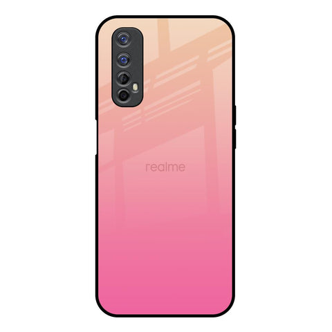 Pastel Pink Gradient Realme 7 Glass Back Cover Online