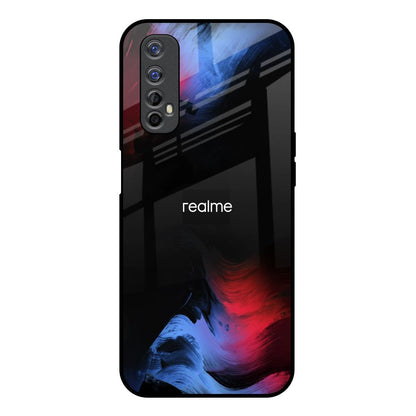 Fine Art Wave Realme 7 Glass Back Cover Online