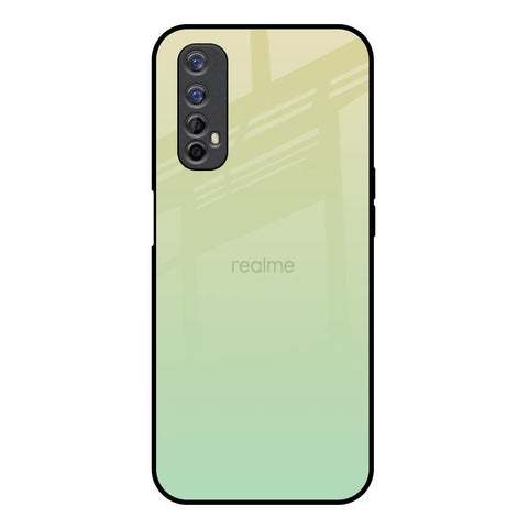 Mint Green Gradient Realme 7 Glass Back Cover Online