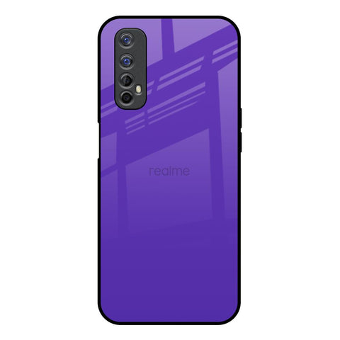 Amethyst Purple Realme 7 Glass Back Cover Online