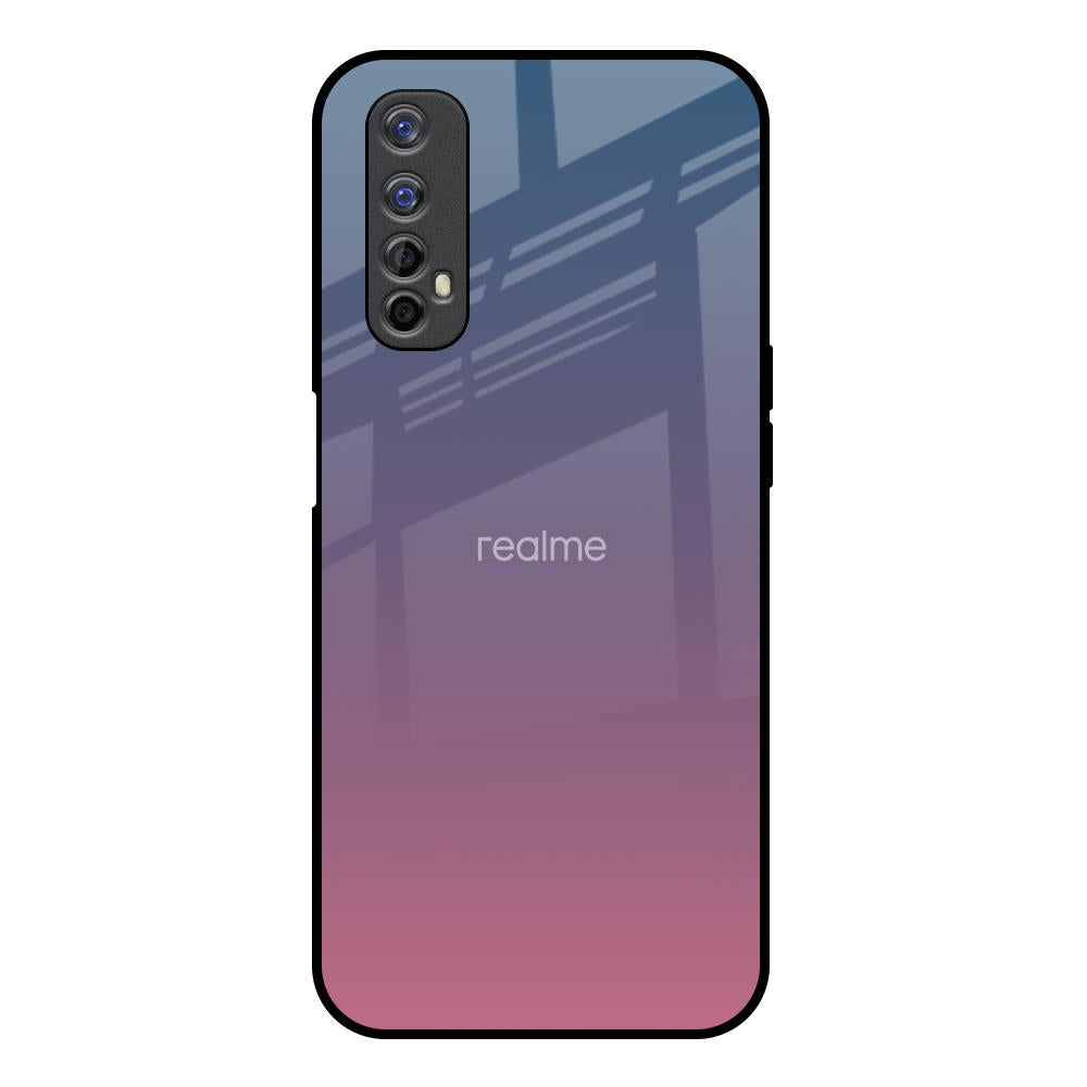 Pastel Gradient Realme 7 Glass Back Cover Online