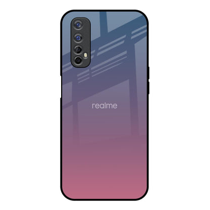 Pastel Gradient Realme 7 Glass Back Cover Online