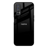 Jet Black Realme 7 Glass Back Cover Online