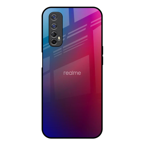 Magical Color Shade Realme 7 Glass Back Cover Online