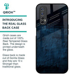 Dark Blue Grunge Glass Case for Realme 7