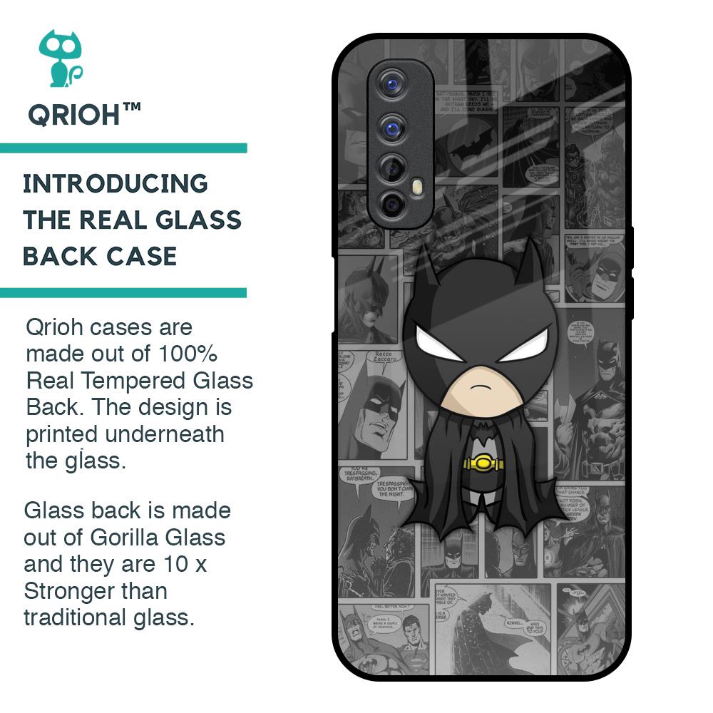 Cartoon Art Glass Case for Realme 7