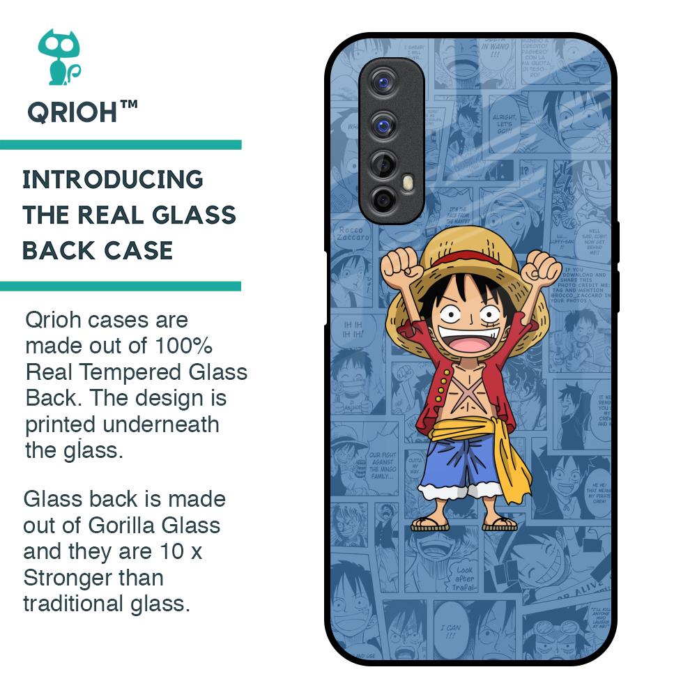 Chubby Anime Glass Case for Realme 7
