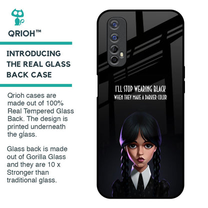 Aesthetic Digital Art Glass Case for Realme 7