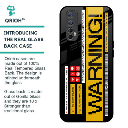 Aircraft Warning Glass Case for Realme 7