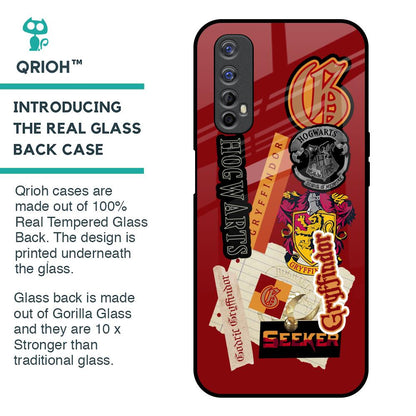 Gryffindor Glass Case for Realme 7