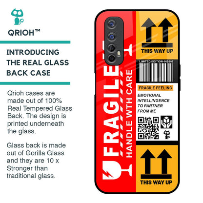 Handle With Care Glass Case for Realme 7