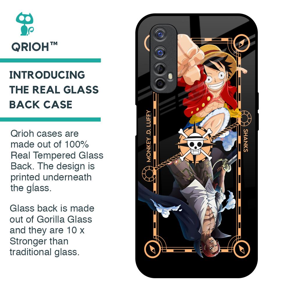 Shanks & Luffy Glass Case for Realme 7