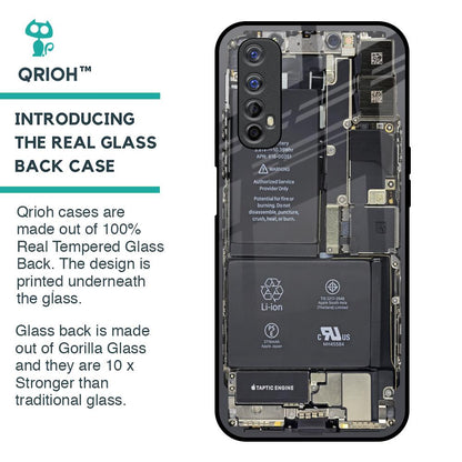 Skeleton Inside Glass Case for Realme 7