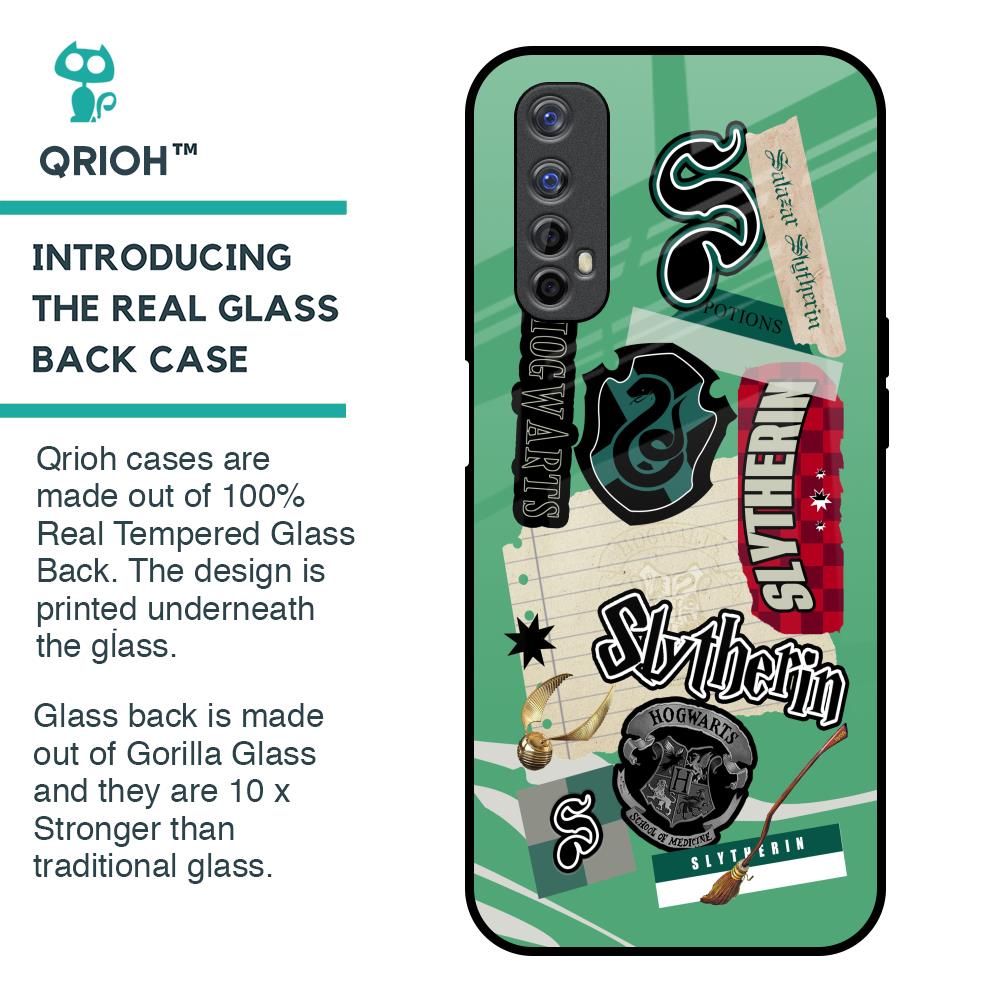 Slytherin Glass Case for Realme 7