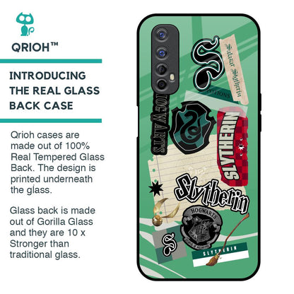 Slytherin Glass Case for Realme 7