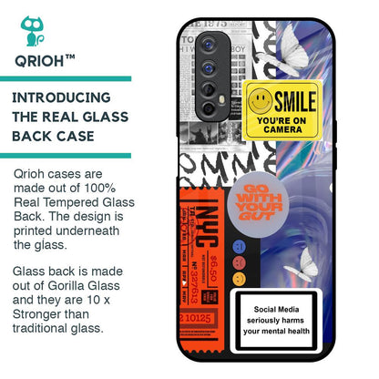 Smile for Camera Glass Case for Realme 7