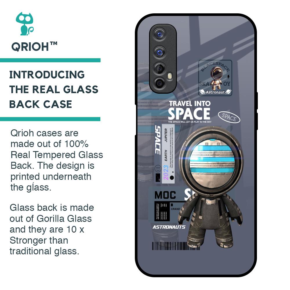 Space Travel Glass Case for Realme 7