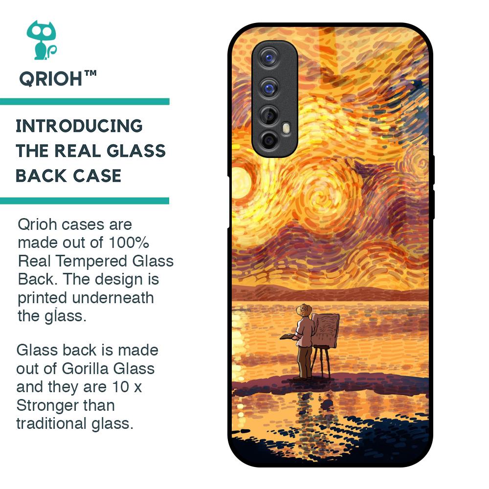 Sunset Vincent Glass Case for Realme 7