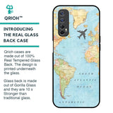 Travel Map Glass Case for Realme 7