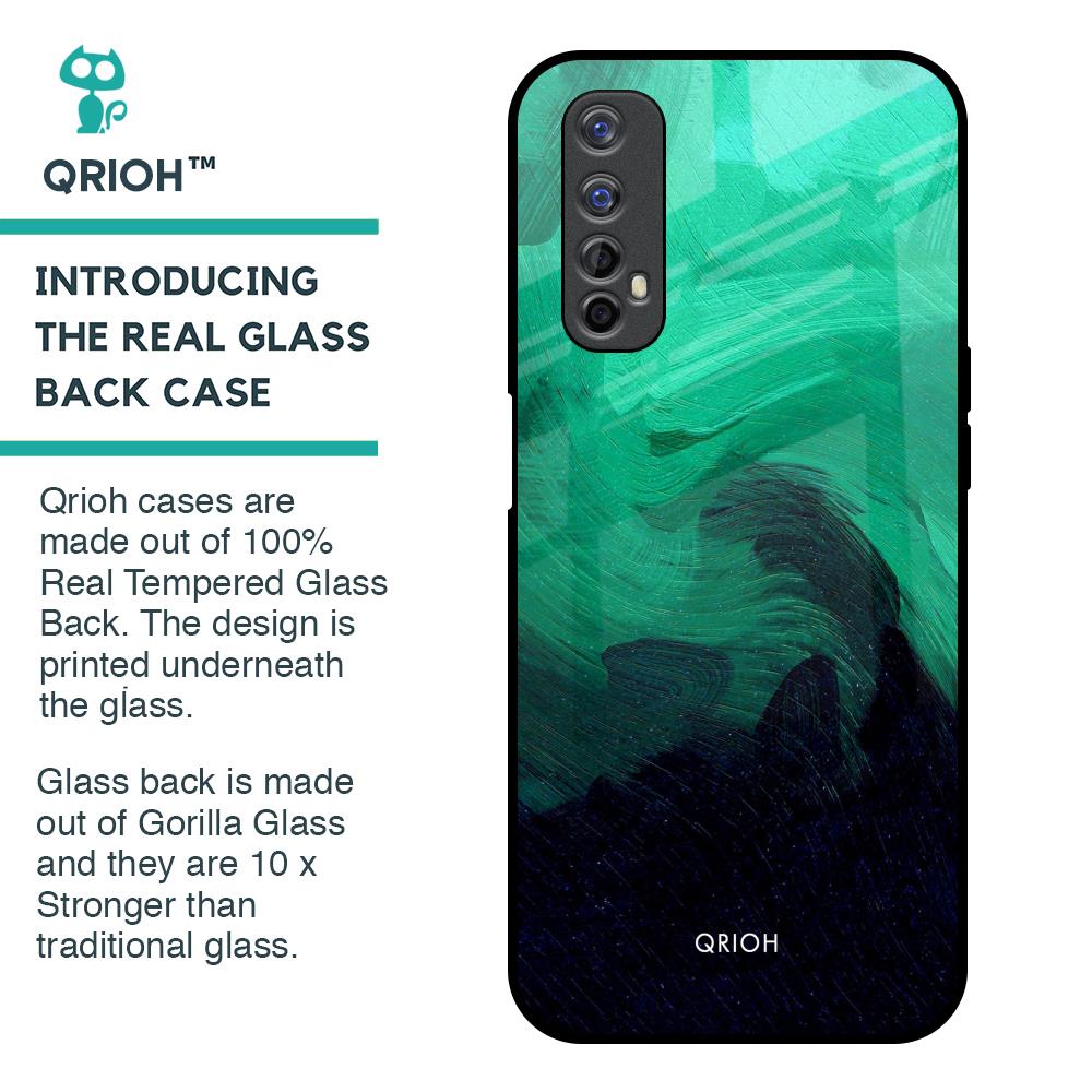 Scarlet Amber Glass Case for Realme 7