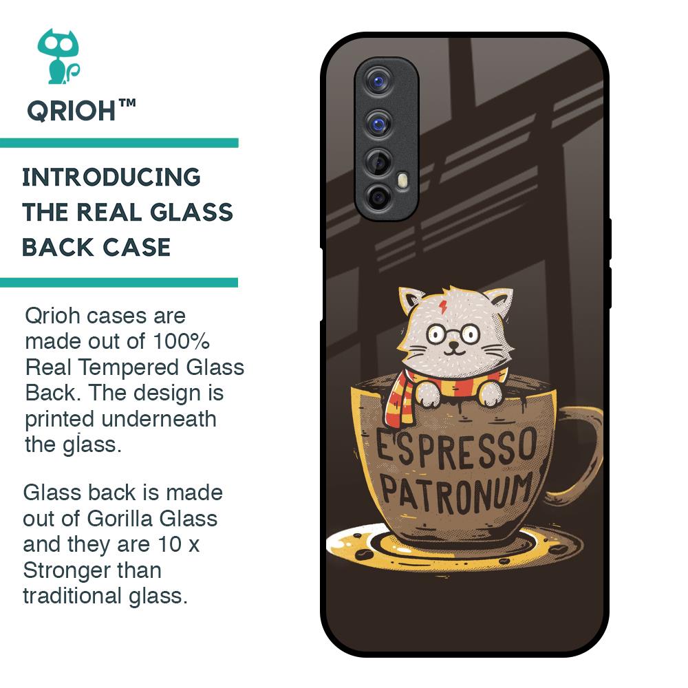 Tea With Kitty Glass Case For Realme 7