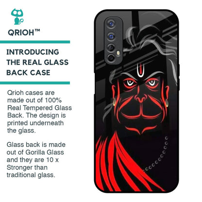 Lord Hanuman Glass Case For Realme 7