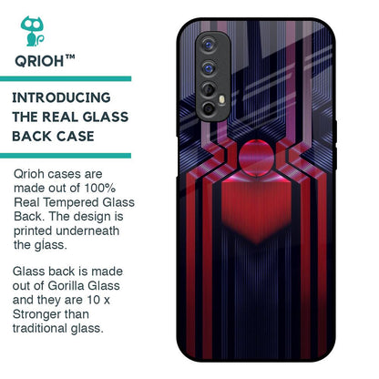 Super Art Logo Glass Case For Realme 7