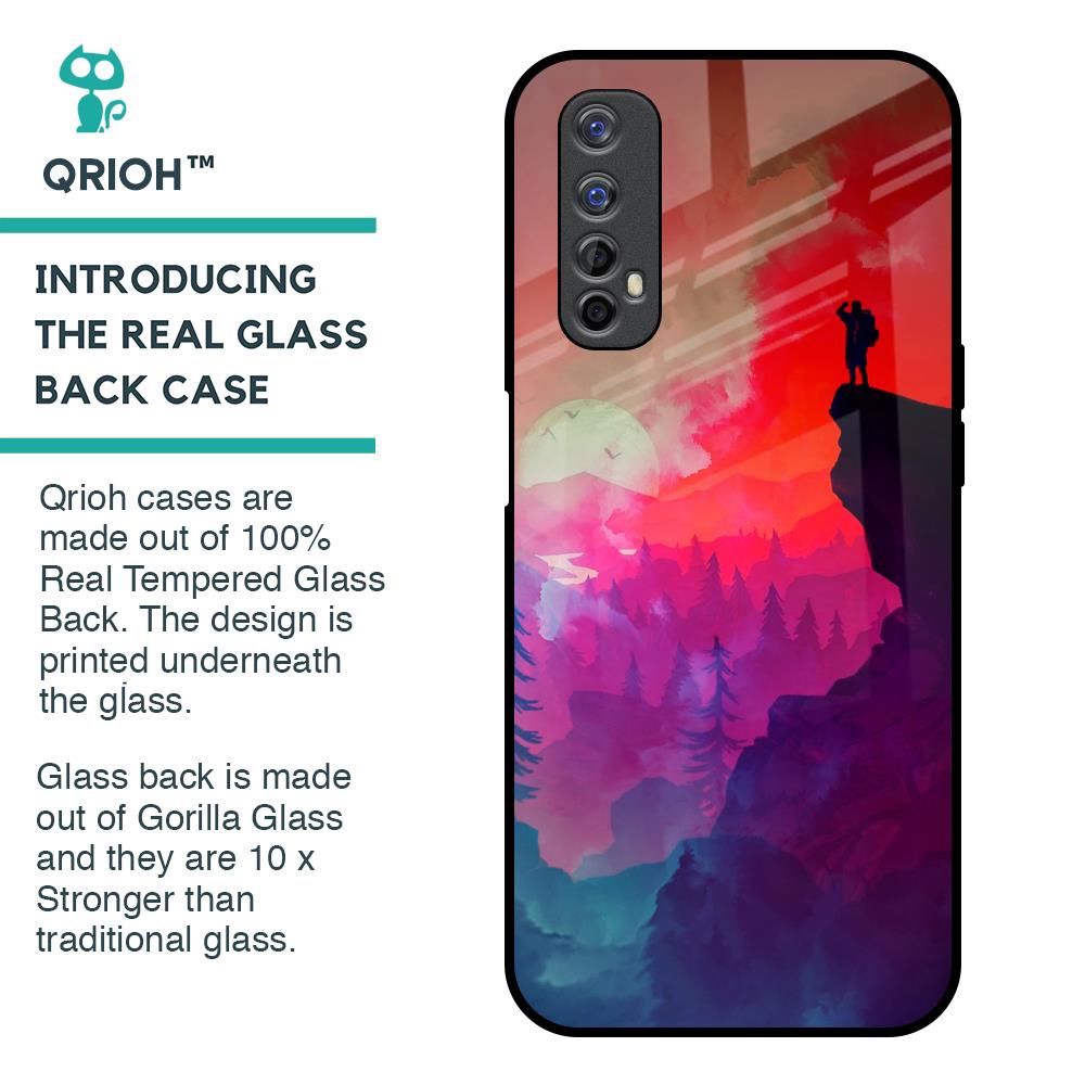 Dream So High Glass Case For Realme 7