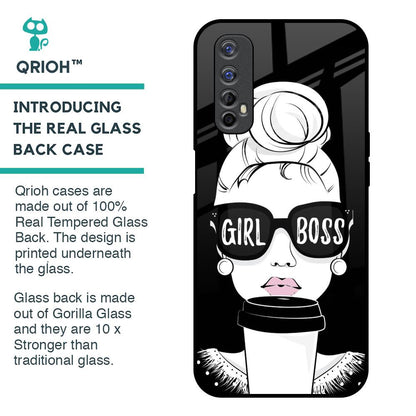 Girl Boss Glass Case For Realme 7