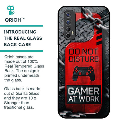 Do No Disturb Glass Case For Realme 7